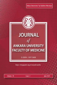 Ankara Üniversitesi Tıp Fakültesi Mecmuası Kapak resmi