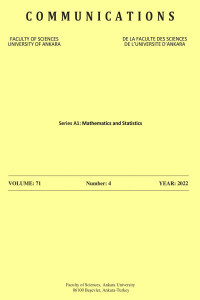 Communications Faculty of Sciences University of Ankara Series A1 Mathematics and Statistics Kapak resmi