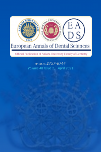 European Annals of Dental Sciences Kapak resmi