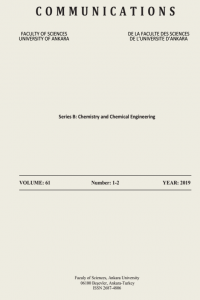 Communications Faculty of Sciences University of Ankara Series B Chemistry and Chemical Engineering Kapak resmi